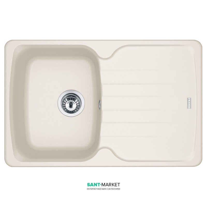 Мийка для кухні Franke Antea AZG 611-78 врізна зворотний Fragranite ваніль 114.0499.174