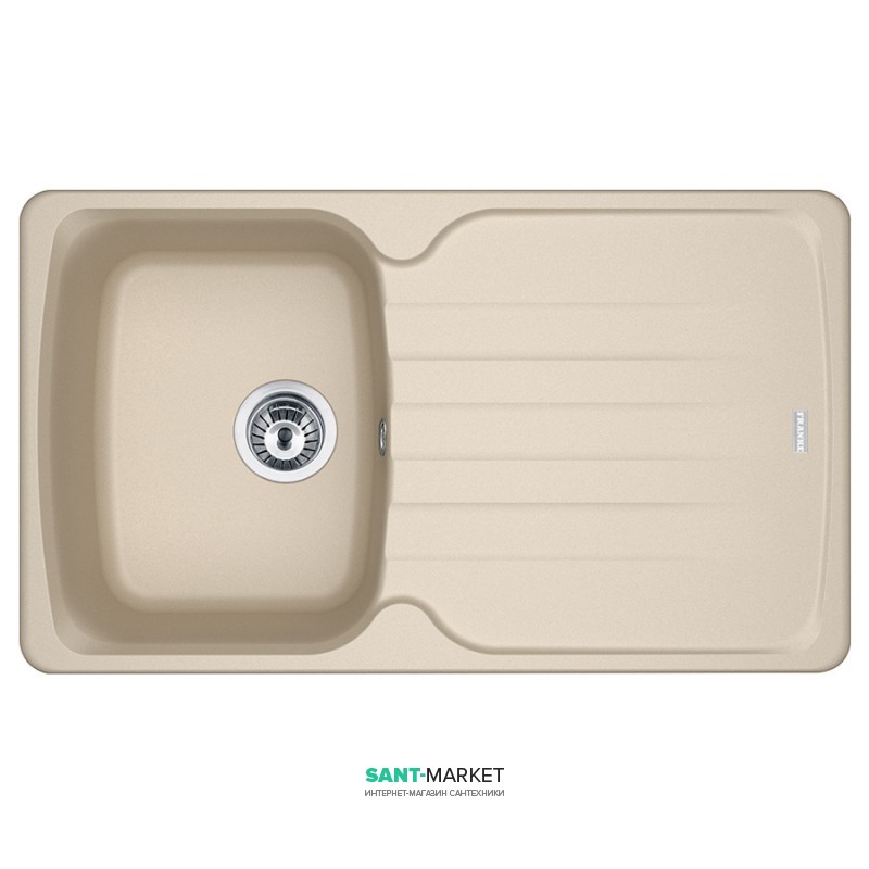 Мойка для кухни Franke Antea AZG 611-86 врезная оборотная Fragranite бежевый 114.0499.185