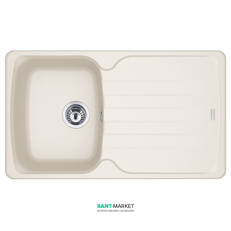 Мойка для кухни Franke Antea AZG 611-86 врезная оборотная Fragranite ваниль 114.0499.190