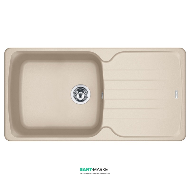 Мойка для кухни Franke Antea AZG 611-97 XL врезная оборотная Fragranite бежевый 114.0499.138