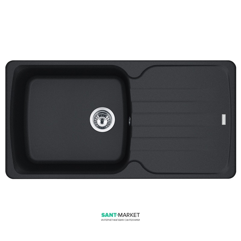 Мийка для кухні Franke Antea AZG 611-97 XL врізна зворотний Fragranite онікс 114.0499.139