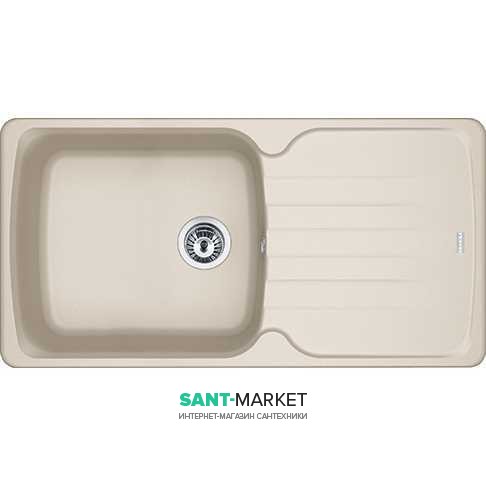 Мойка для кухни Franke Antea AZG 611-97 XL врезная оборотная Fragranite сахара 114.0499.175