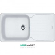Мийка для кухні Franke Antea AZG 611-97 XL врізна зворотний Fragranite білий 114.0499.180