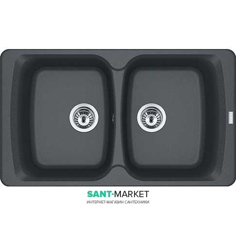 Мойка для кухни Franke Antea AZG 620 врезная оборотная Fragranite графит 114.0499.192