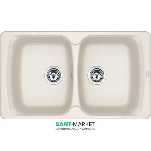 Мойка для кухни Franke Antea AZG 620 врезная оборотная Fragranite ваниль 114.0499.198