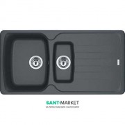 Мойка для кухни Franke Antea AZG 651 врезная оборотная Fragranite графит 114.0499.201