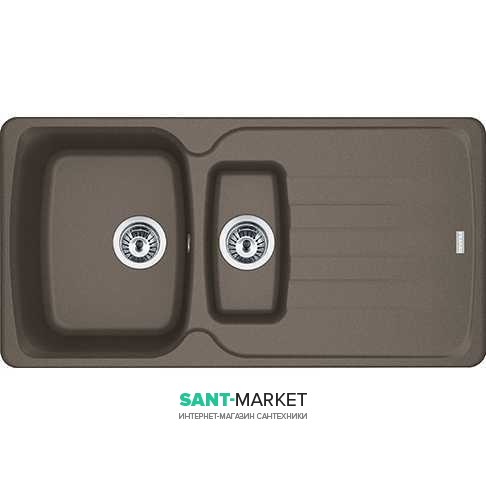 Мойка для кухни Franke Antea AZG 651 врезная оборотная Fragranite шторм 114.0499.206