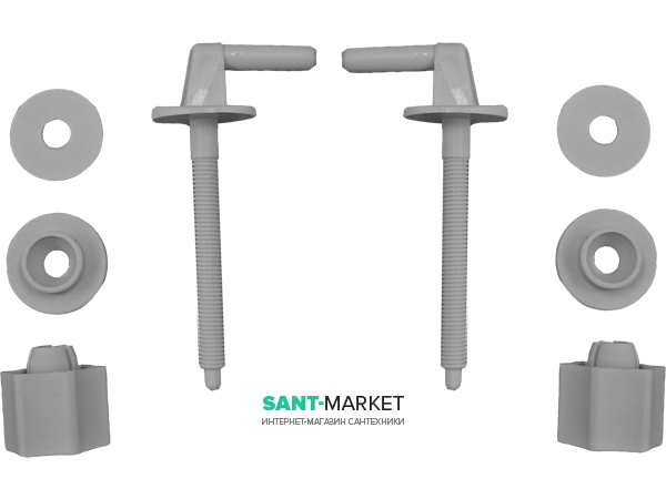 Петли для термопластового сидения с крышкой для унитаза Jika Lyra Plus пластик белый H8943800000001