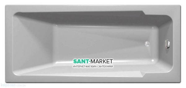 Ванна акриловая Kolpa-san Armida 180x80 см белая 740490
