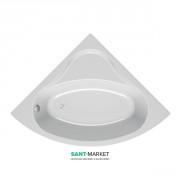 Ванна акриловая Kolpa-san Divante ассиметричная угловая белый 140х140 см 753704