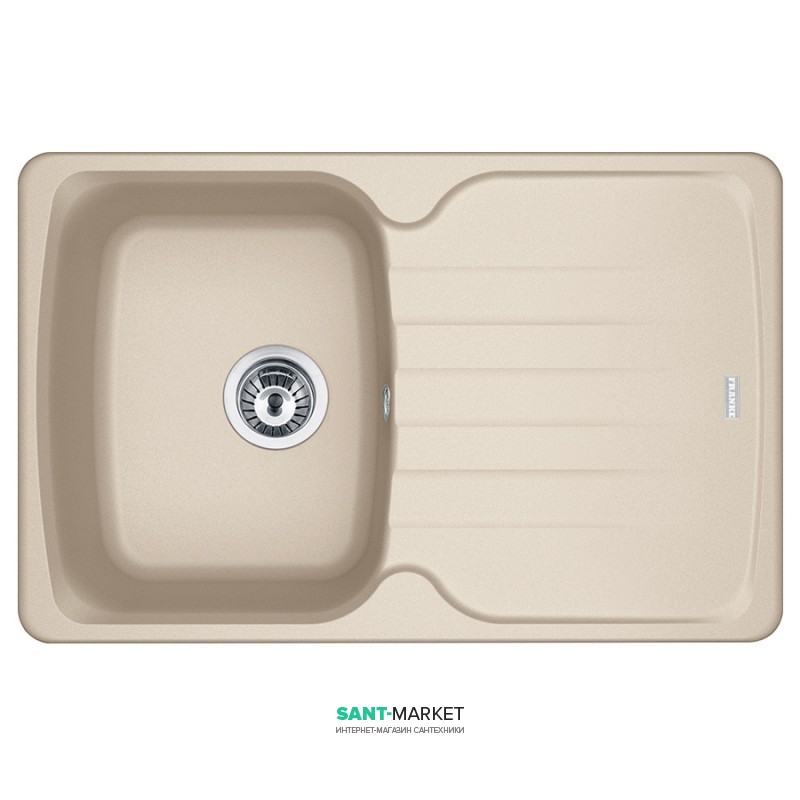 Мойка для кухни Franke Antea AZG 611-78 врезная оборотная Fragranite бежевый 114.0499.169