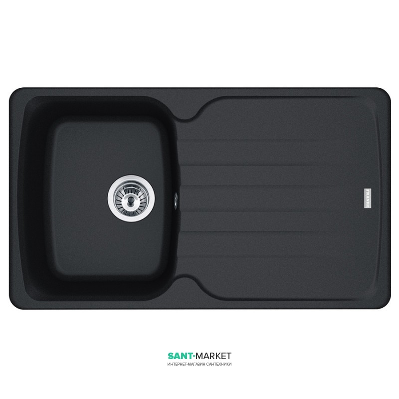Мийка для кухні Franke Antea AZG 611-86 врізна зворотний Fragranite онікс 114.0499.186