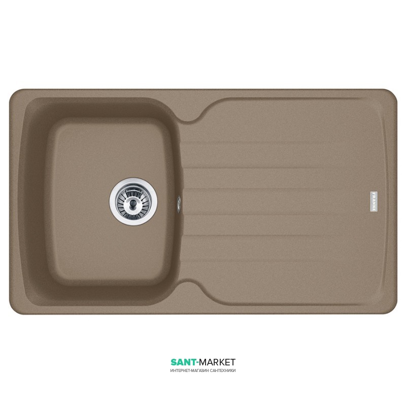 Мийка для кухні Franke Antea AZG 611-86 врізна зворотний Fragranite мигдаль 114.0499.187