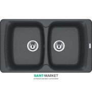 Мойка для кухни Franke Antea AZG 620 врезная оборотная Fragranite графит 114.0499.192