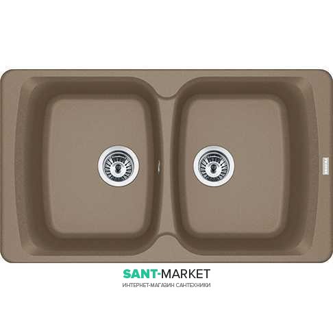 Мойка для кухни Franke Antea AZG 620 врезная оборотная Fragranite миндаль 114.0499.196