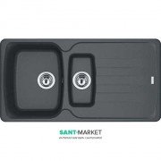 Мойка для кухни Franke Antea AZG 651 врезная оборотная Fragranite графит 114.0499.201