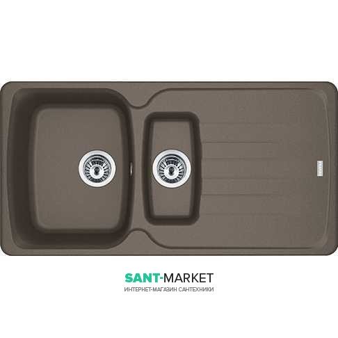 Мойка для кухни Franke Antea AZG 651 врезная оборотная Fragranite шторм 114.0499.206