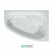 Ванна акриловая Kolpa-san Chad- D 170х120 см ассиметричная угловая левая белый 539568