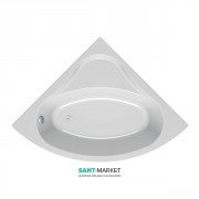 Ванна акриловая Kolpa-san Divante ассиметричная угловая белый 140х140 см 753704