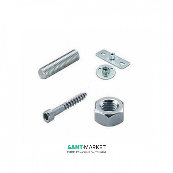 Комплект кріплення для панелі ванн Kolpa-san хром 742500