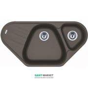 Мойка для кухни Franke Antea AZG 661-E врезная угловая Fragranite шторм 114.0499.226