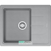 Мойка для кухни Franke Basis BFG 611-62 врезная оборотная Fragranite серый камень 114.0565.090