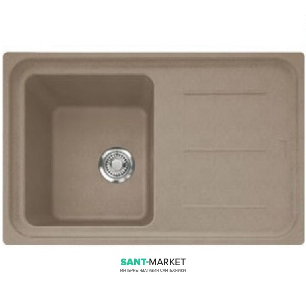 Мийка для кухні Franke Impact IMG 611 врізна зворотний Fragranite мигдаль 114.0502.874