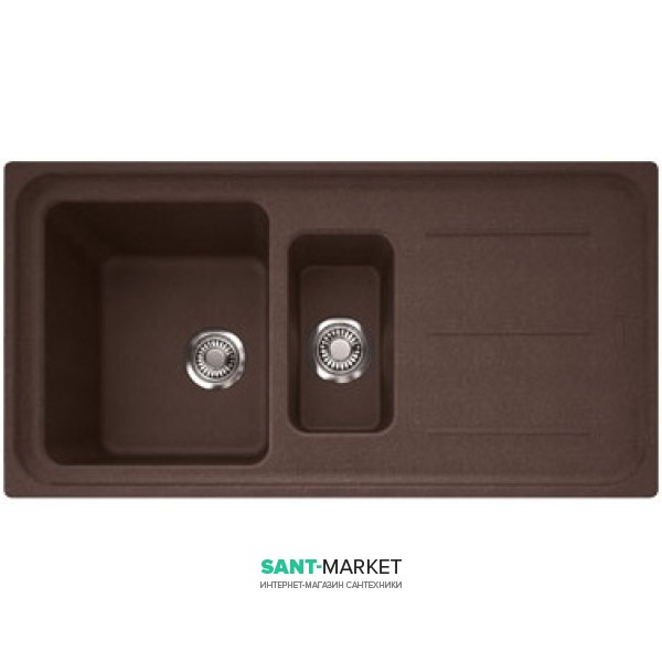 Мийка для кухні Franke Impact IMG 651 врізна зворотний Fragranite шоколад 114.0502.875