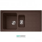 Мойка для кухни Franke Impact IMG 651 врезная оборотная Fragranite шоколад 114.0502.875