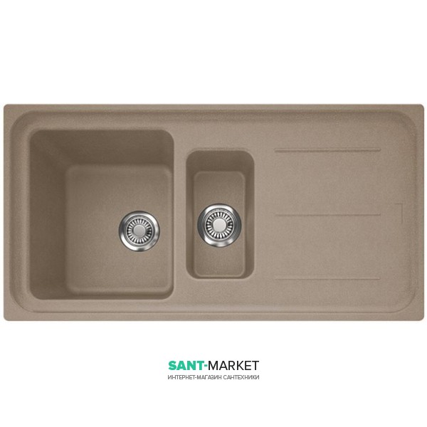 Мойка для кухни Franke Impact IMG 651 врезная оборотная Fragranite миндаль 114.0502.876