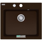 Мийка для кухні Franke Maris MRG 610-58 врізна прямокутна Fragranite шоколад 114.0502.829