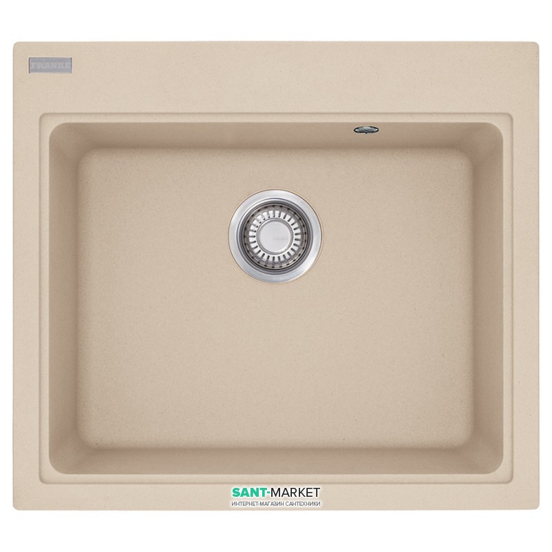 Мойка для кухни Franke Maris MRG 610-58 врезная прямоугольная Fragranite бежевый 114.0502.831
