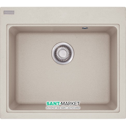 Мийка для кухні Franke Maris MRG 610-58 врізна прямокутна Fragranite цукру 114.0502.832