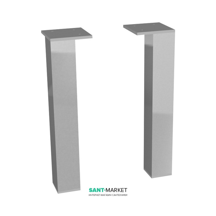 Ножки для шкафчика в ванную Jika Cube 240 мм хром H4944021760001