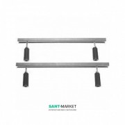 Ножки для прямоугольных ванн Kolpa-san PKK 501 металл серый 764878