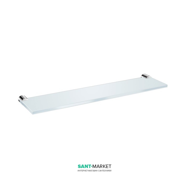 Полочка для ванной Jika Basic 40 см стекло/хром H3853A10040001