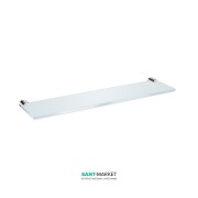 Полочка для ванной Jika Basic 40 см стекло/хром H3853A10040001