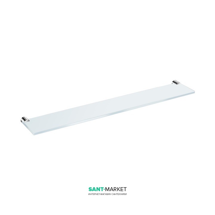 Полочка для ванной Jika Basic 57 см стекло/хром H3853A20040001