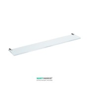 Полочка для ванной Jika Basic 57 см стекло/хром H3853A20040001