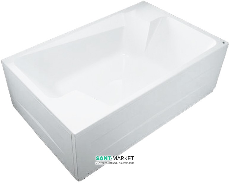 Ванна акрилова Kolpa-san Nabucco 190х120 см прямокутна білий 740360