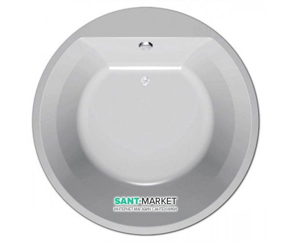 Ванна акриловая Kolpa-san Vivo 160 см круглая белый 771463