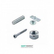 Комплект крепления для панели ванн Kolpa-san хром 742500