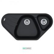 Мийка для кухні Franke Antea AZG 661-E врізна кутова Fragranite онікс 114.0499.223