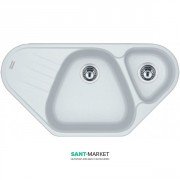 Мойка для кухни Franke Antea AZG 661-E врезная угловая Fragranite белый 114.0499.225