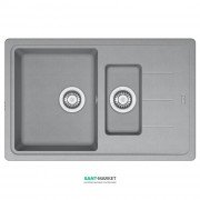 Мийка для кухні Franke Basis BFG 651-78 врізна зворотний Fragranite сірий камінь 114.0565.111