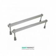 Ніжки для кутових ванн Kolpa-san 1001/B сірий метал 876502