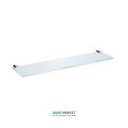 Полочка для ванной Jika Basic 40 см стекло/хром H3853A10040001