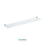 Полочка для ванной Jika Basic 57 см стекло/хром H3853A20040001