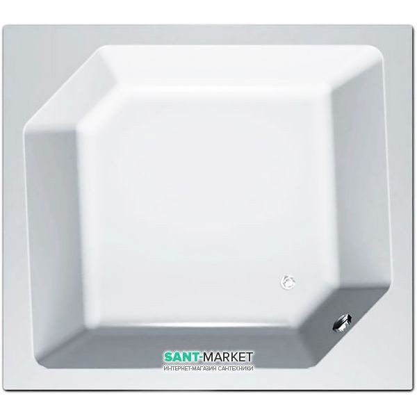 Ванна акрилова Kolpa-san Samson 180х160 см прямокутна білий 740346
