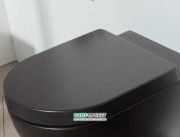 Крышка для унитаза Flaminia App Soft-Closing QKCW03 Nero Matt Graphite